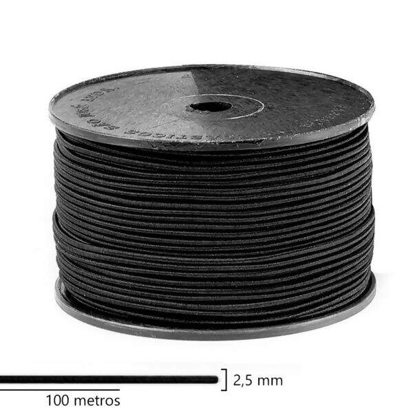 elastico_n10_100m_colombe_preto